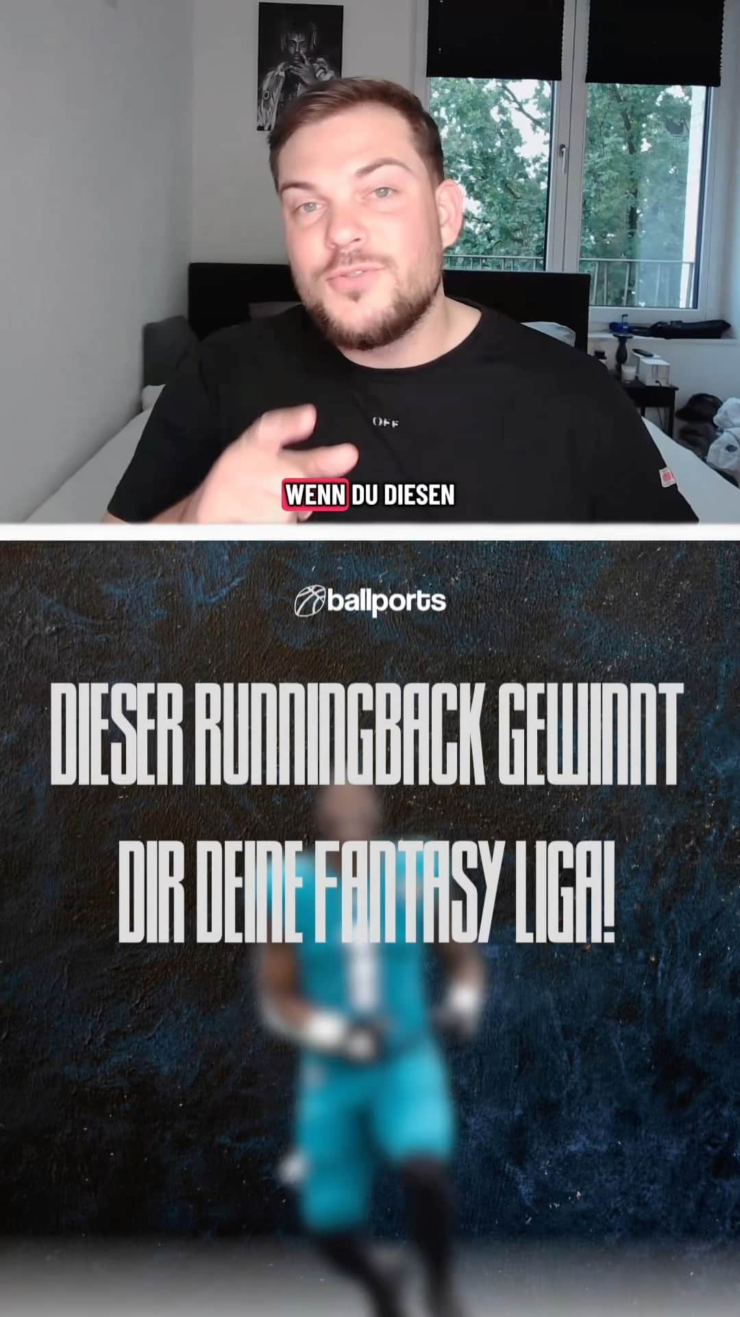 Pure Geschwindigkeit aus dem Backfield – wer soll ihn da noch stoppen?